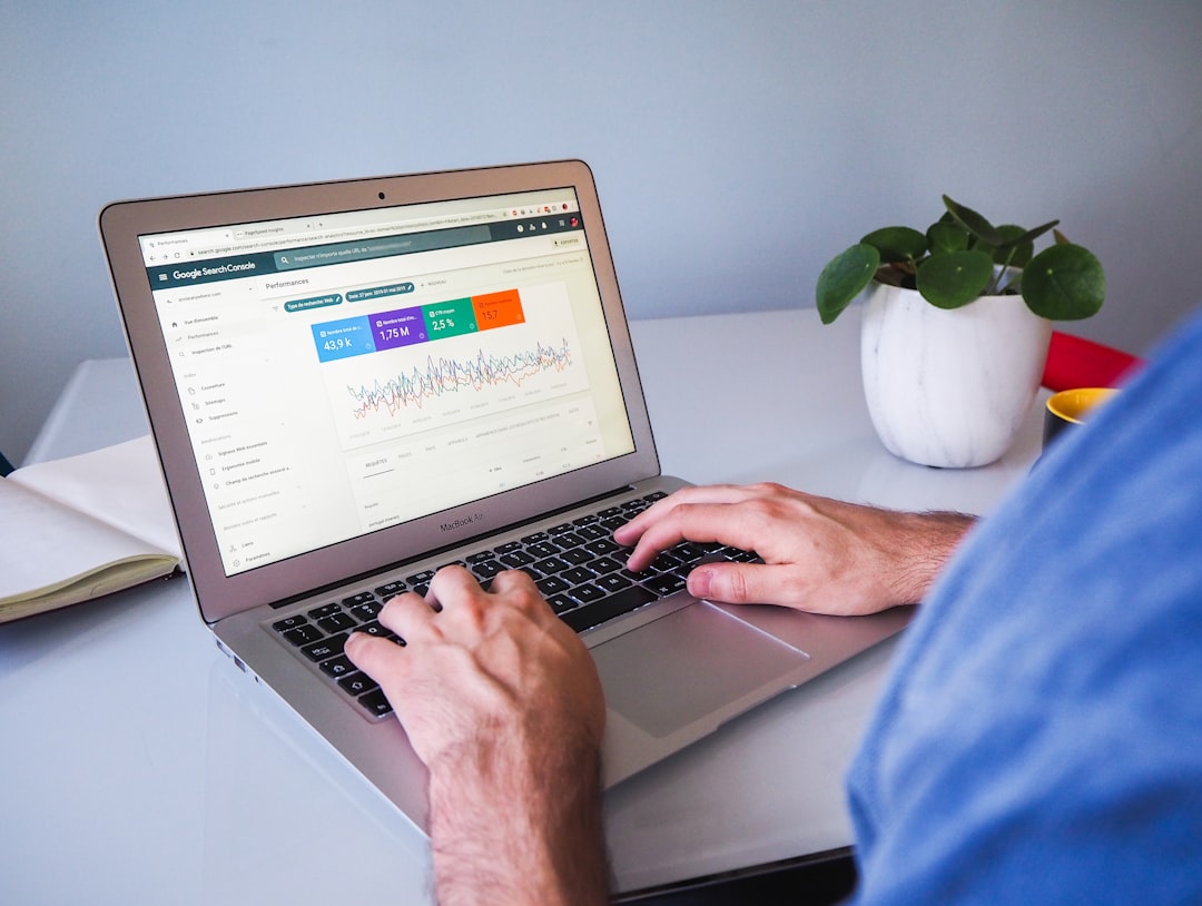 Google Search Console showing website visibility metrics and search queries