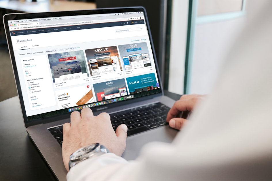 content marketing strategy showing blog post images for small business website brand-consistent visual design
